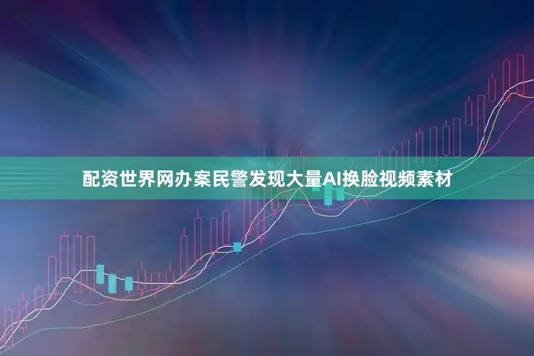 配资世界网办案民警发现大量AI换脸视频素材